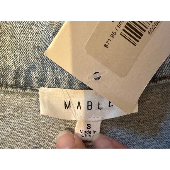 Denim Puff Sleeve Jumpsuit - Picture 4 of 5